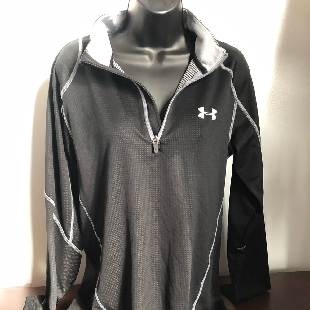 Under Armour Cold Gear Fitted Quarter Zip.